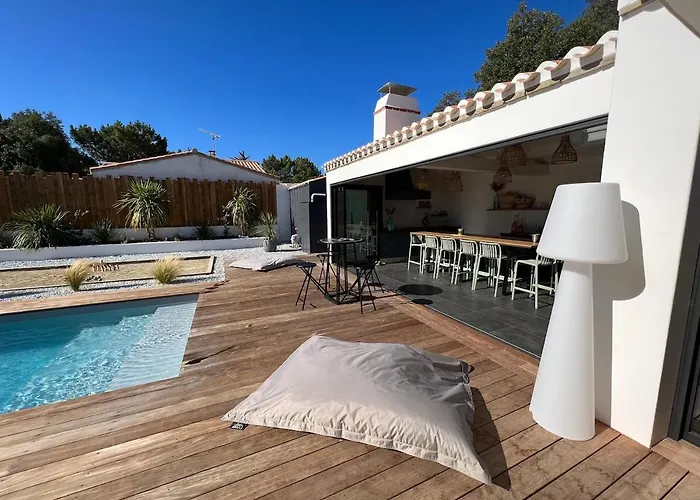 Villa La Bosse Ile De Noirmoutier Pour 10 Personnes