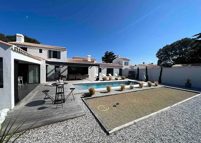 Villa La Bosse Ile De Noirmoutier Pour 10 Personnes L'Epine (Vendee)